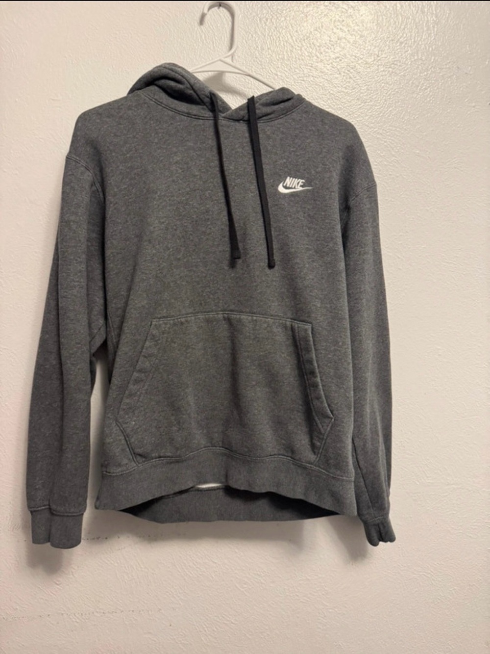 Nike Gray Pullover Hoodie Sweatshirt